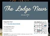 Image of the 2024 January Lodge News