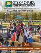 Cover graphic of the Chaska Parks and Recreation Fall Activity Guide.