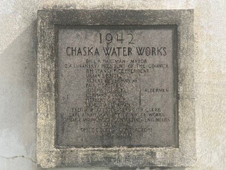 Chaska Water Works Sign