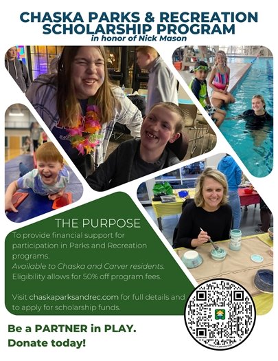 Chaska Parks and Recreation Scholarship Program