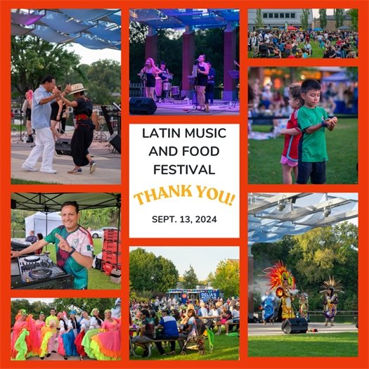 Thank you! Latin Music and Food Festival, Friday, September 13, 2024 