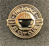 Image of the 52 Cup Club Lapel Pin.