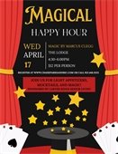 Magical Happy Hour at The Lodge on Wednesday, April 17 from 4:30-6:00pm for $12 per person.