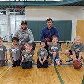 Young Basketball Players