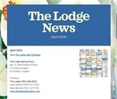 Cover image of the 2024 April Lodge News