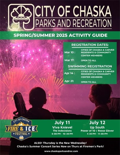 Chaska Parks and Recreation Spring/Summer 2025 Activity Guide