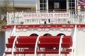 Stern of the Minneapolis Queen paddleboat