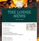 Image of Lodge News November 2024
