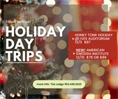 Two day trips offered for the Holiday Season - Honky Tonk Holiday and American Swedish Institute.