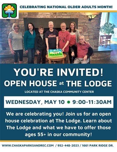 The Lodge Open House will be hosted on Wednesday, May 10 from 9-11:30am.