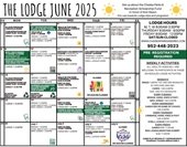 Image of June 2025 Lodge Calendar