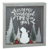 Image of a Winter Shadow Box Craft