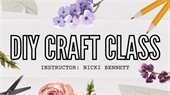 DIY Craft Class on Wednesday, May 17 from 10-11:30am.  $13 resident/$15 regular Please pre-register!