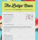 Image of the August Lodge News 2023