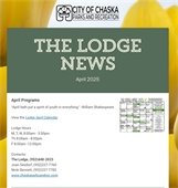 Image of Lodge News April Cover Page