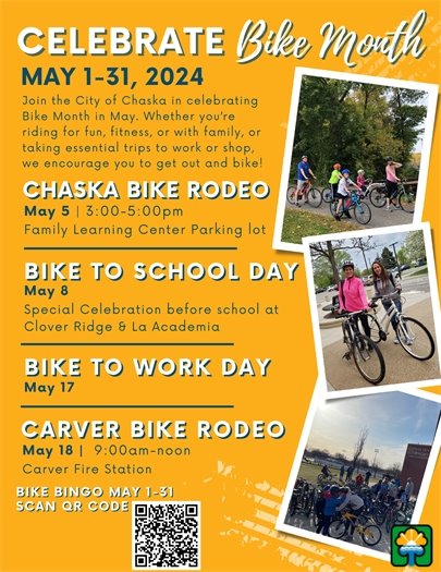 Bike Month Activities- May 2024