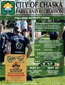 Image of cover of the Fall 2025 Activity Guide for Chaska Parks and Recreation
