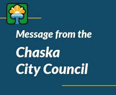 City of Chaska logo, Message from the Chaska City Council